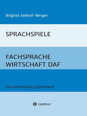 cover image of SPRACHSPIELE